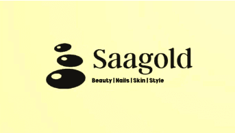 Saagold Beauty and Nail Art Logo