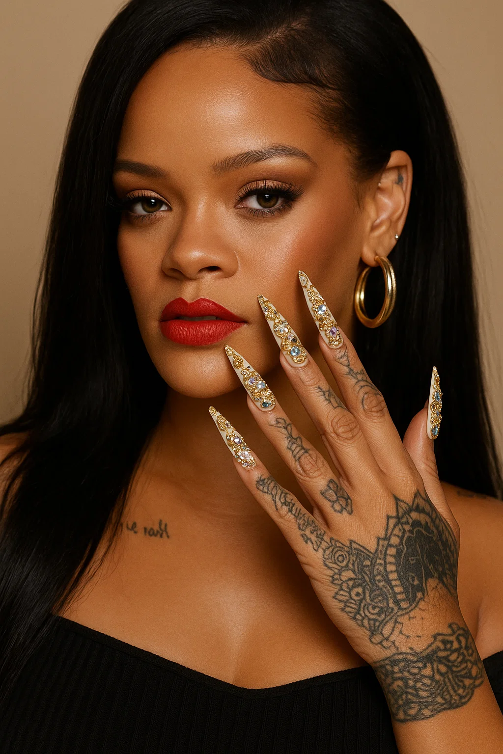 Rihanna’s Iconic Nail Art