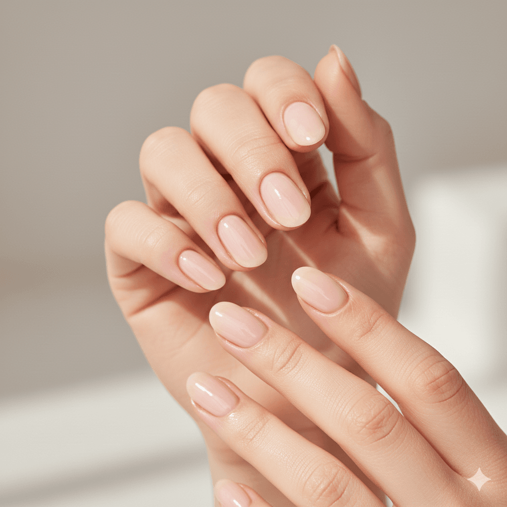 Hands being washed to maintain nail hygiene and prevent dirt and bacteria buildup under nails.”