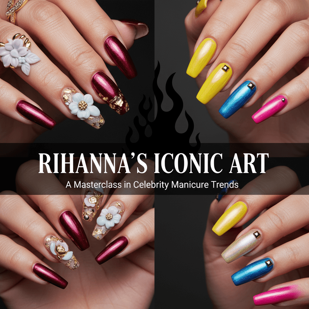 Rihanna’s Iconic Nail Art