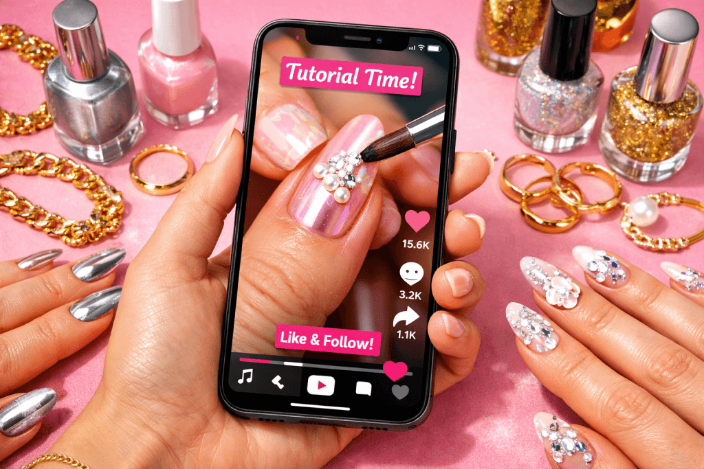 "Best TikTok nail influencers 2026 inspiration"
