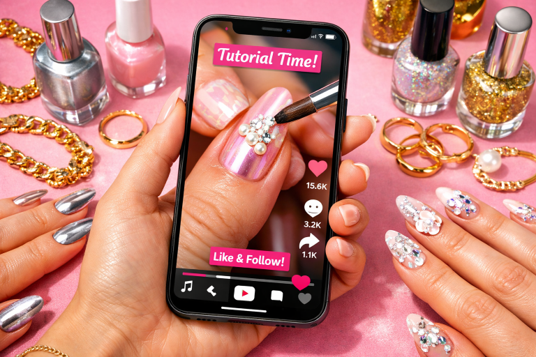 "Best TikTok nail influencers 2026 inspiration"