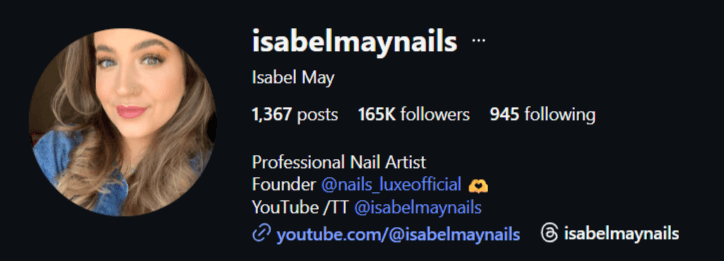 Isabelle May natural nail care routine and cuticle health tips