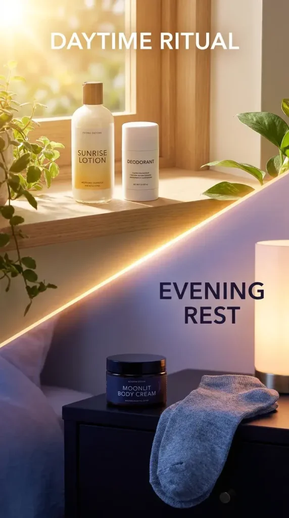 Daytime vs. Nighttime Body Skincare Routine
