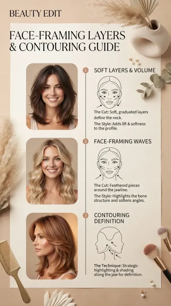 Face-Shape Guide to Layered Haircuts