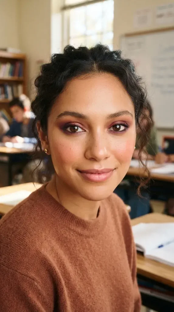 Back to School Makeup for Brown Eyes